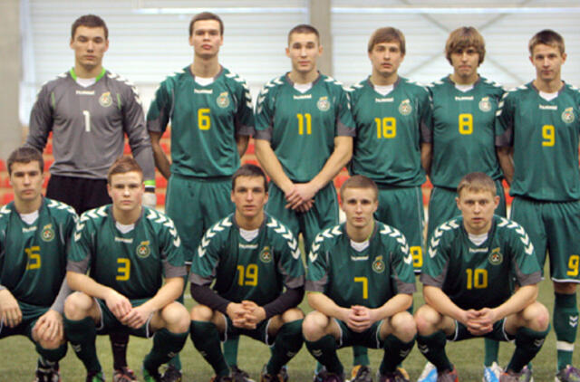 Jaunimo futbolo rinktinė kovos Baltijos taurės turnyre Estijoje