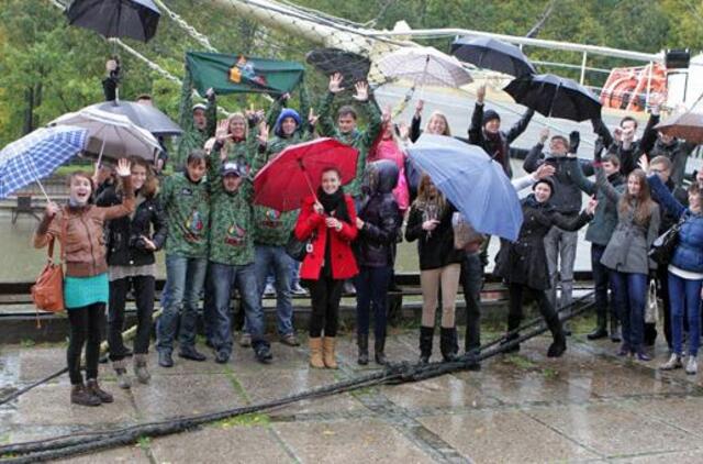 „Meridiano“ gelbėtojai pabūgo paskęsti lietuje