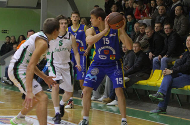 "Nafta-Universitetas" Klaipėdoje įveikė "Šilutę"