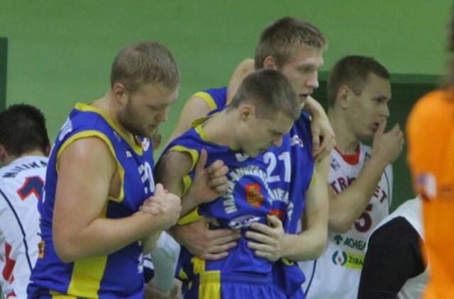 "Naftos-Universiteto" krepšininkai pralaimėjo svečiams