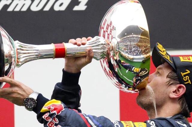 Pietų Korėjoje pergalę iškovojęs vokietis S. Fetelis tapo sezono lyderiu