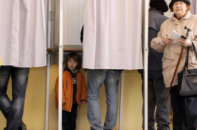 Rinkėjai užbaigs formuoti naują Seimą