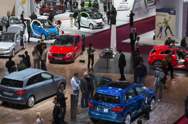 Rugsėjį Lietuvos naujų automobilių rinka smuko ketvirtadaliu