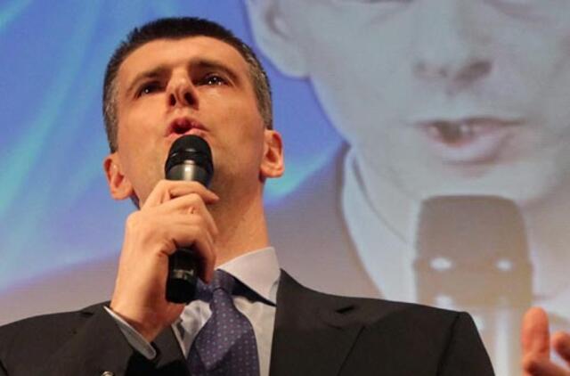Rusijos milijardierius M. Prochorovas traukiasi iš verslo ir imsis politikos