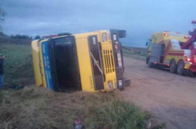 Sunkiasvorę techniką Žemaitijoje vartė lietus