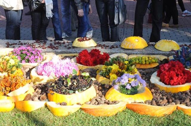 Švęsti auksinio rudens - į Sąjūdžio parką