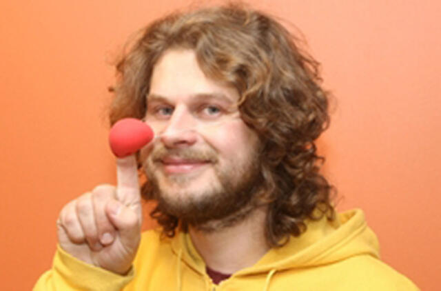 Algirdo Urbono klounas - teigiamų jausmų alternatyva ligoniukams