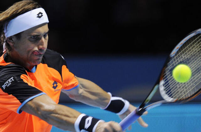 Ispanijos tenisininkas D. Fereras laimėjo 11-ąjį mačą iš eilės