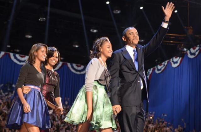 JAV prezidentu perrinktas Barakas Obama