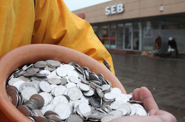 Kibiras centų: teoriškai - turtas, praktiškai - problema