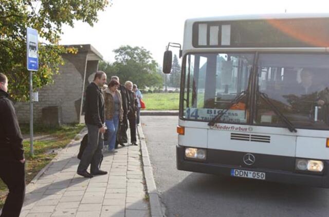Klaipėdos mieste - viešojo transporto pokyčiai