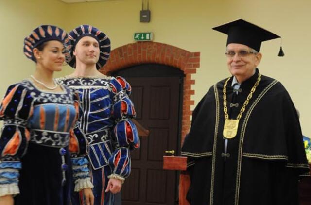 Klaipėdos universitete - du nauji garbės daktarai