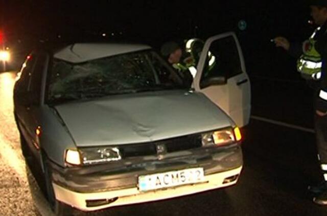 Kretingos rajone mirtinai sužalotas pėsčiasis