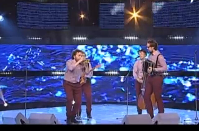 Nacionalinė „Eurovizija“: žiūrovams šį šeštadienį labiausiai patiko „Saulės broliai“