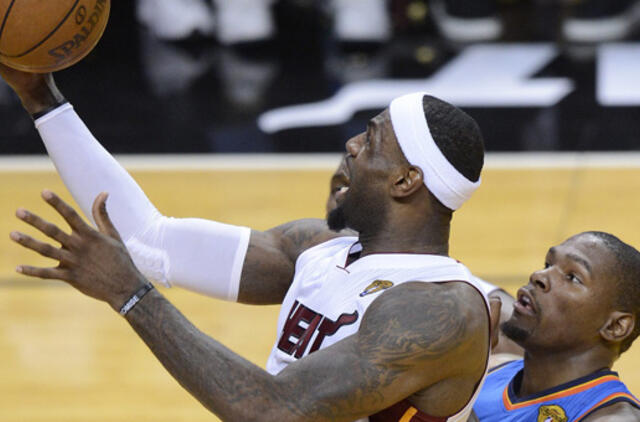 NBA čempionate - "Heat" ir "Warriors" pergalės