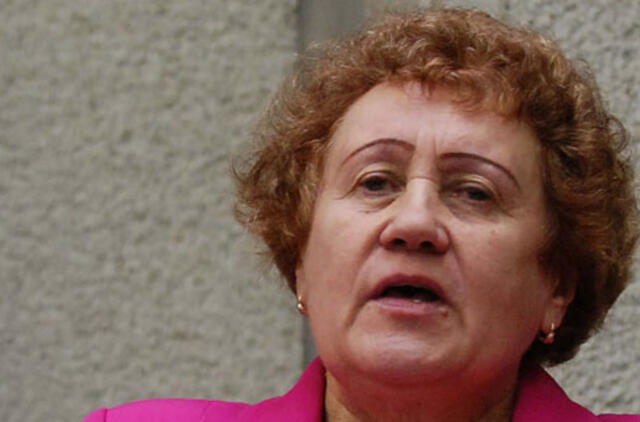 Politikė tebekovoja dėl pensijos