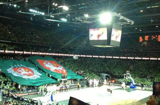 Sausakimšoje arenoje "Žalgiris" pratęsė pergalių seriją