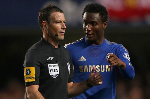 Sprogo rasistinių kaltinimų teisėjui Markui Clattenburgui burbulas