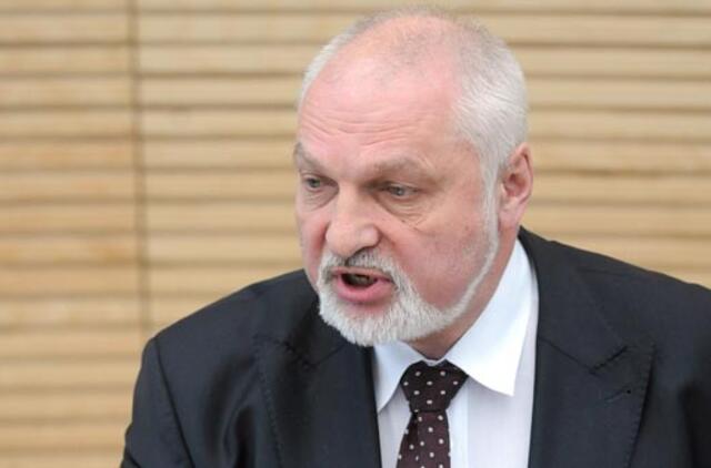 Valentinas Mazuronis: mano išsilavinimas Aplinkos ministerijos vadovavimui - pats tas