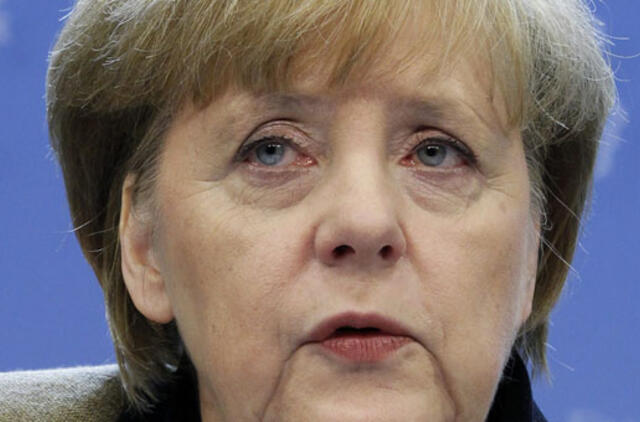 Angela Merkel perspėja, kad džiaugtis dėl krizės pabaigos dar anksti