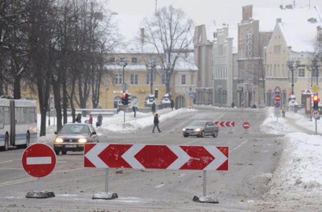 Dėl vandentiekio avarijos - kelionė aplinkui