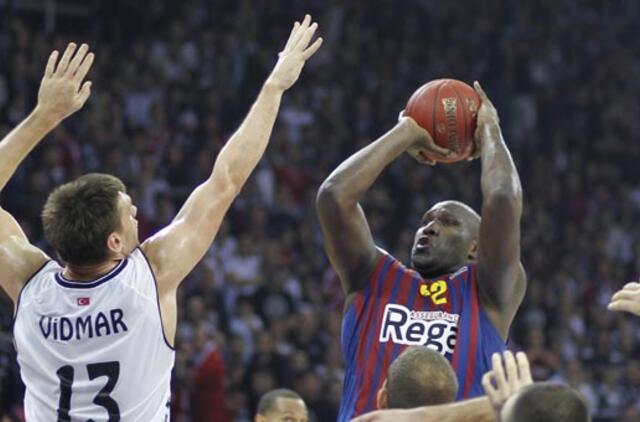 "FC Barcelona Regal" su Šarūnu Jasikevičiumi tęsia pergalingą žygį Eurolygoje