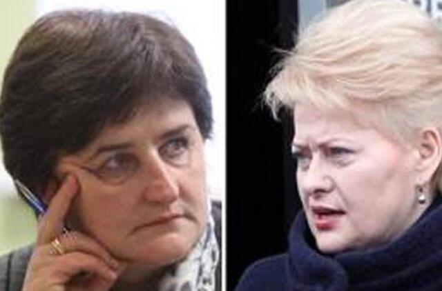 Loreta Graužinienė apie Dalios Grybauskaitės egzaminą: Neleisiu žeminti nei savęs, nei kitų