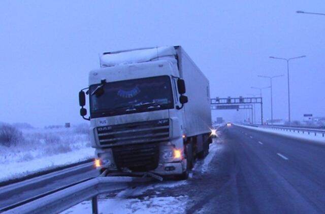 Nepasisekė ir Baltarusijos piliečiui - jis atitvarais važiavo 30 metrų