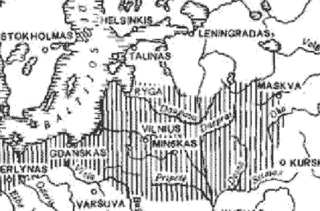 Senieji Lietuvos žemėlapiai eksponuojami Paryžiuje