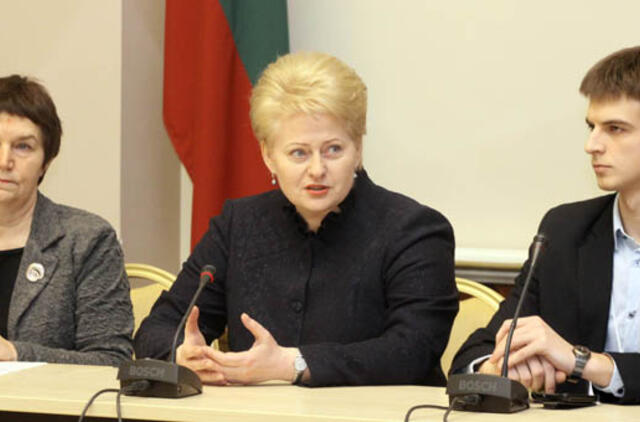 Dalia Grybauskaitė: sąžiningo darbo pradžia - mokykloje