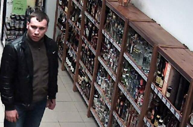 Ieškomas vagišius, Palangoje nugvelbęs brangius gėrimus