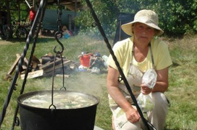 "Kai įpranti, valtyje stovi kaip kambaryje"