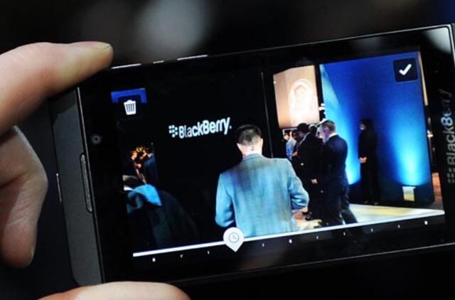 Kanados kompanija RIM pristatė išmaniuosius telefonus su "Blackberry 10"