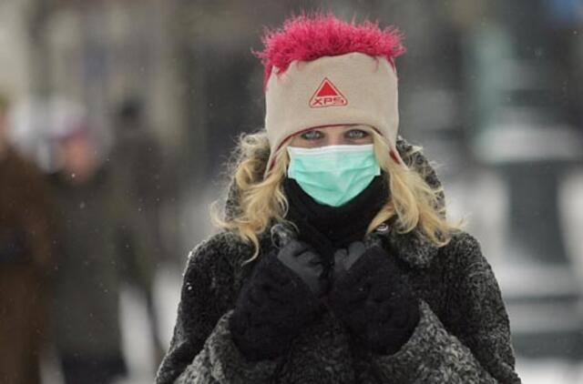 Klaipėdoje skelbiama gripo epidemija