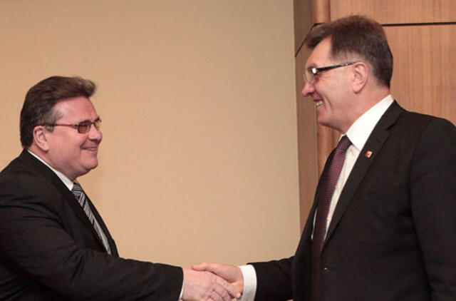 Linas Linkevičius: siūlyčiau visiems nesureikšminti kažkokio atskiro fakto, o matyti esmę