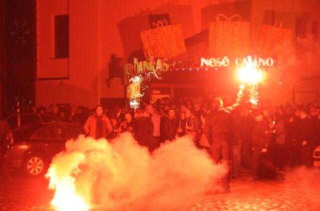 Meras sieks uždrausti fejerverkus Klaipėdos aikštėse