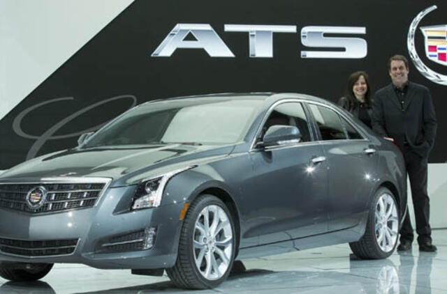 Metų automobiliu Šiaurės Amerikoje išrinktas "Cadillac ATS"