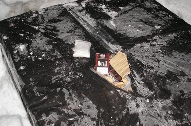 Nemunu iš Baltarusijos plaukė kontrabandinės cigaretės