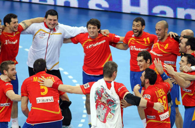 Pasaulio rankinio čempionato auksas - ispanams