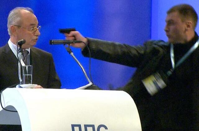 Pasikėsinta į Bulgarijos centro partijos lyderį