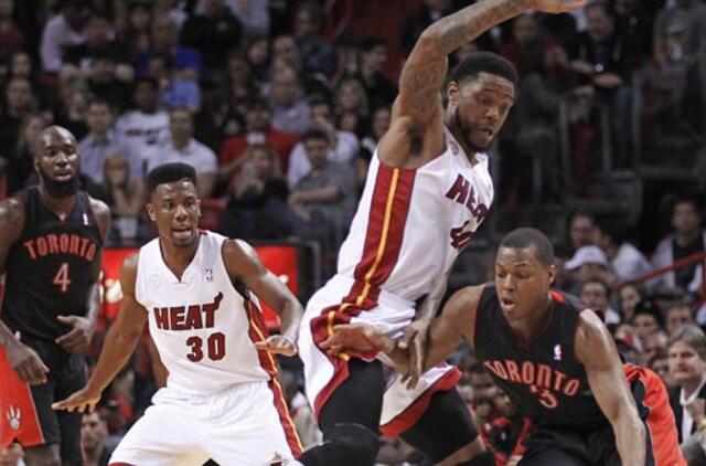 "Raptors" komanda patyrė nesėkmę, lietuviai nežaidė