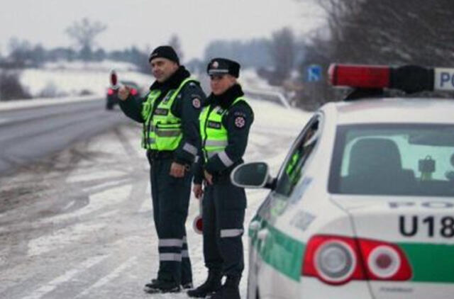 Reidas: Rietavo rajone važinėja ir girti, ir be teisių