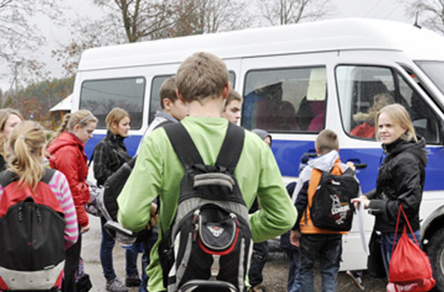 Siūloma patikslinti mokinių važiavimo išlaidų kompensavimą