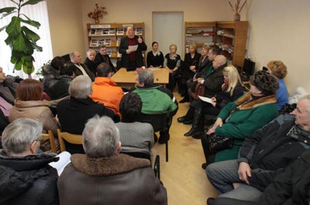 Slengiškiai susirūpino bibliotekos likimu