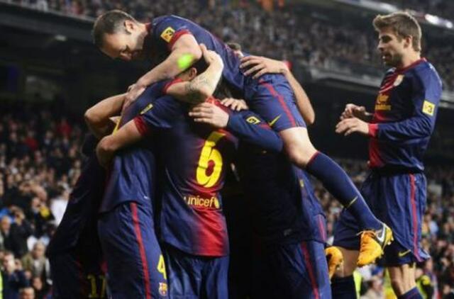 „Barcelona“ – Madrido „Real“. Ar žinai, kad?