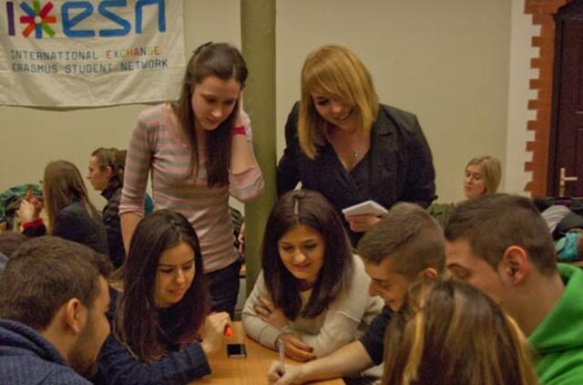 Klaipėdos universiteto studentų gretas papildė užsieniečiai