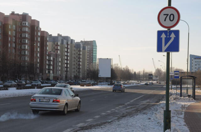 Mieste viršijai greitį 31 km - atims vairuotojo pažymėjimą