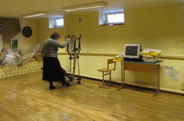 Neįgaliųjų patalpose – nuolatiniai potvyniai