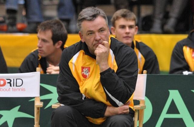 R. Balžekas: "Tenise dirbti reikia 120 proc."