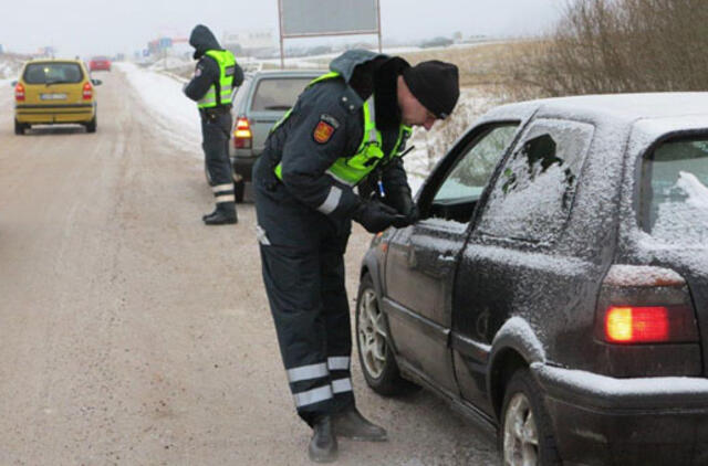 Reido metu - pasieniečio muštynės su policininkais